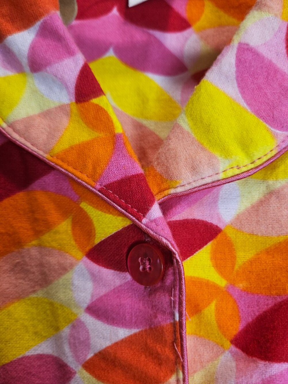 Joe Boxer Multicolor Heart Flannel Pajama Set – Size M – New Without Tags - Picture 6 of 13